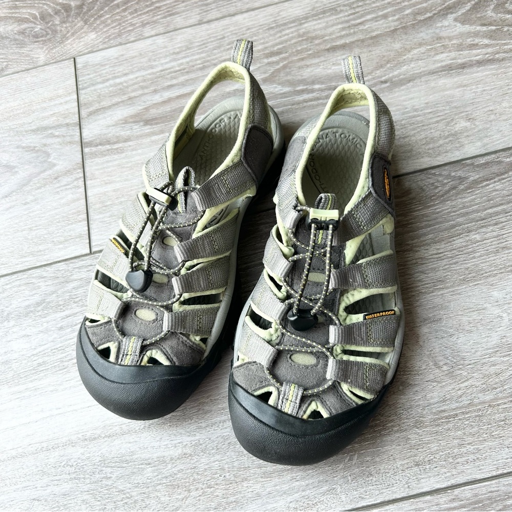 Keen Gray and Black Women's Sandals